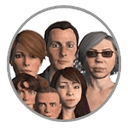 Jonson Family - buyer portrait from House Flipper