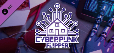 Cyberpunk Flipper - DLC artwork from House Flipper