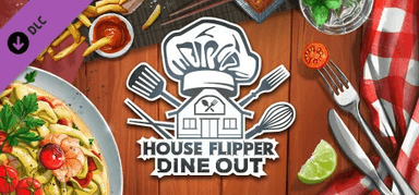 Dine Out DLC - DLC artwork from House Flipper