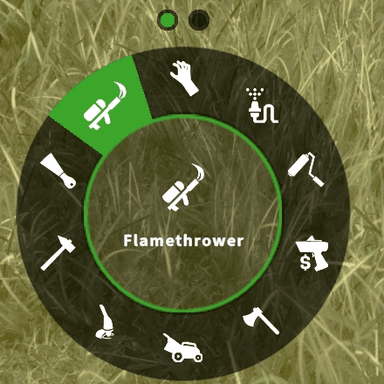 Flamethrower - tool icon from House Flipper